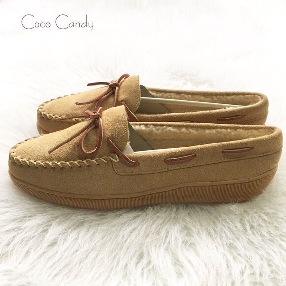 ?Hush Puppies Leather Slip On Men’s Slippers
